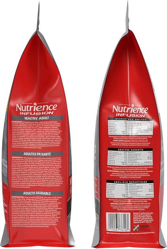 غذای خشک سگ بالغ اینفیوژن نوترینس (کانادایی) / nutrience infusion dog