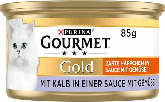 کنسرو گورمت گربه مدل پته وزن 85 گرمی