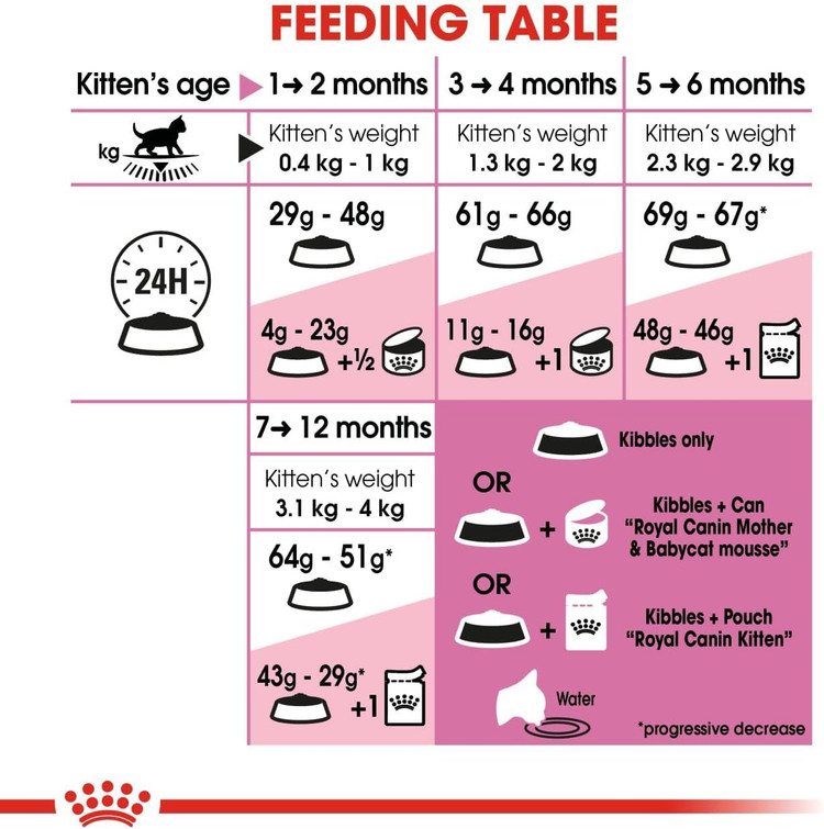 غذای خشک گربه کیتن رویال کنین / Royal canin kitten