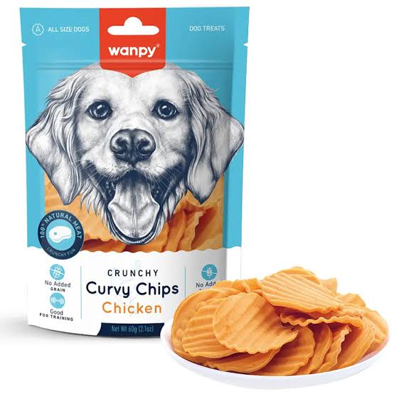 تشویقی سگ مدل چیپسی ونپی / wanpy curby chips