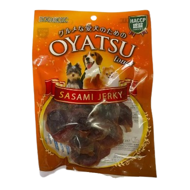 تشویقی سگ طبیعی ساسامی oyatsu وزن 80 گرم